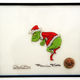 The Dr. Seuss character Grinch creeps toward a Christmas tree in this original animation cell recovered by New York City police in New York Friday, Aug. 13, 1999. The cell was recovered Friday after it showed up for auction on the eBay Web site on the Internet. Morales Stroud, 18, and Angela Rodriguez, 20, both of New York, were arrested on charges of grand larceny and criminal possession of stolen property.